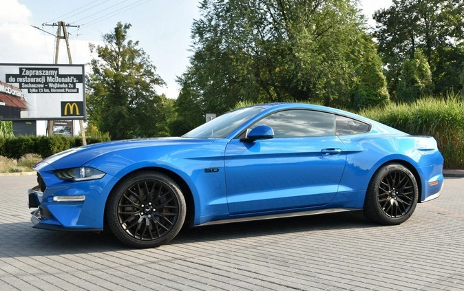 Ford Mustang cena 212000 przebieg: 54000, rok produkcji 2019 z Szczecinek małe 379